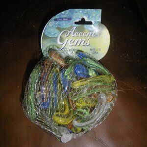 Glass Gems Dome Vase Filler Decorative Beads Marble Pebbles Stones Craft Décor